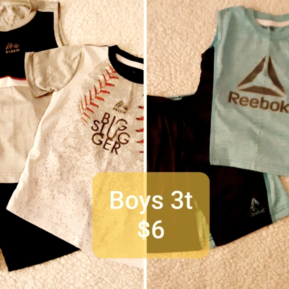 Boys Reebok 2 Outfits. Size 3t